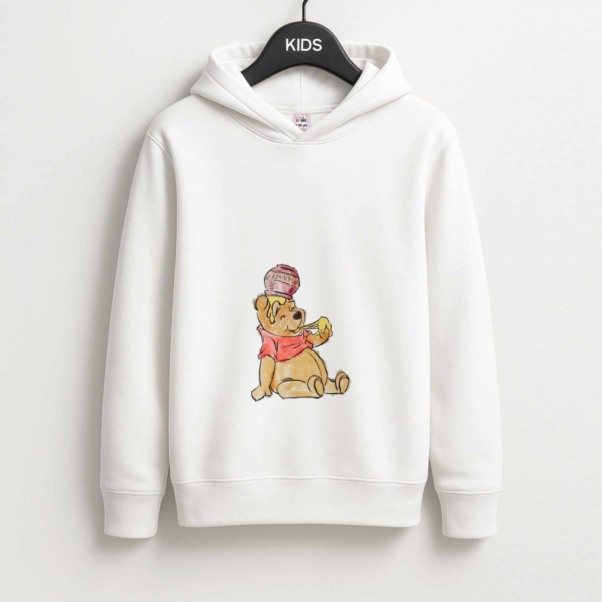 Winnie Sketch Kids Hoodie