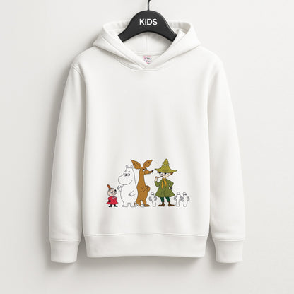 Moom Characters Unisex Kids Hoodie