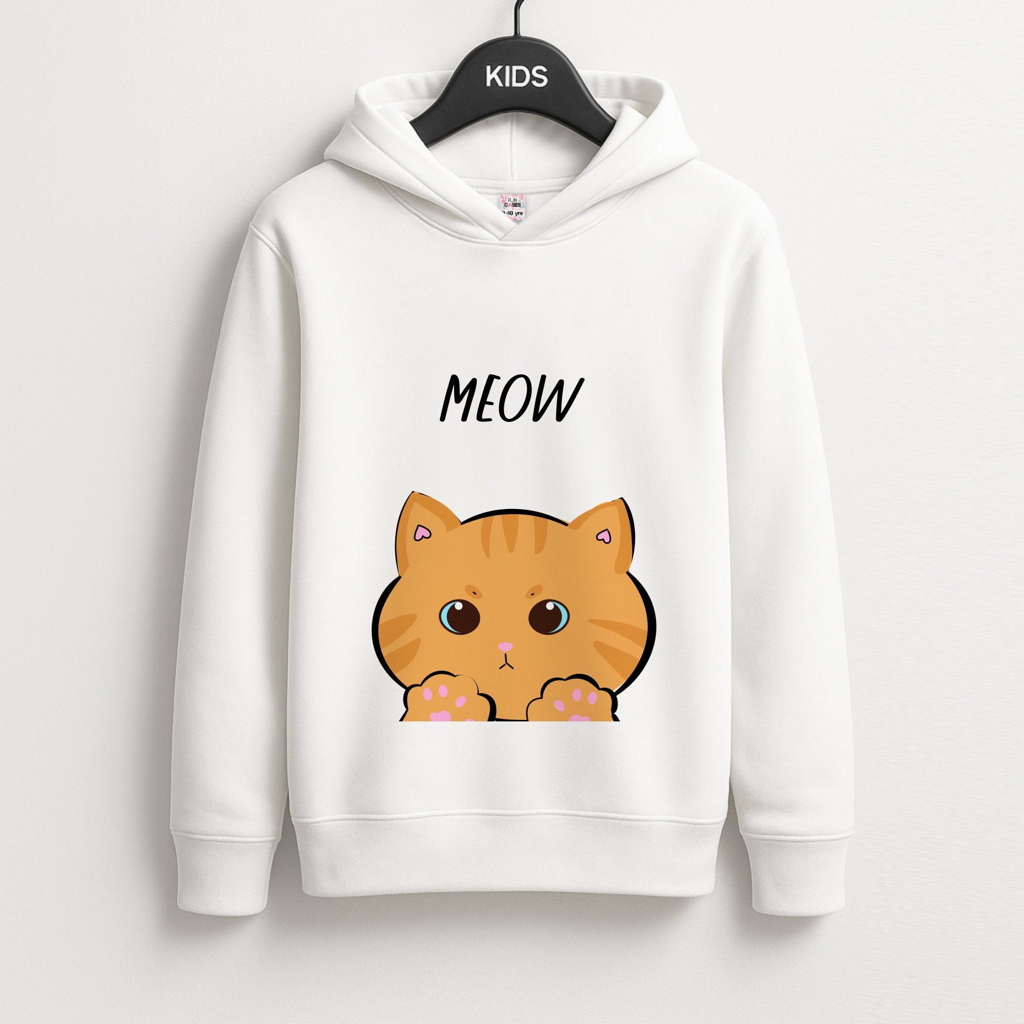 Ginger Cat - Cats Kids Hoodie