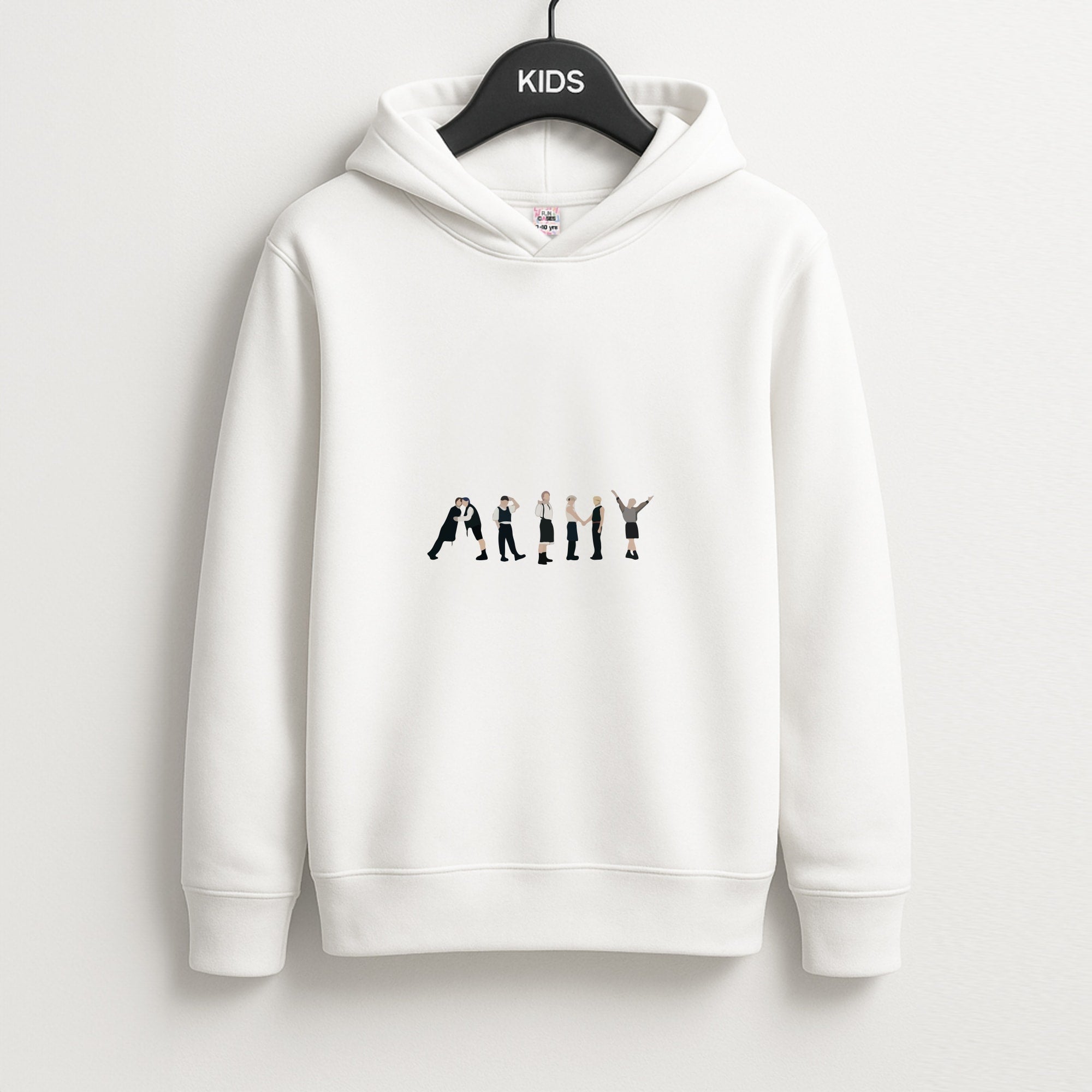 K-Pop Band Army Members Unisex Kids Hoodie