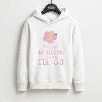 There's Just No Telling  Kids Hoodie