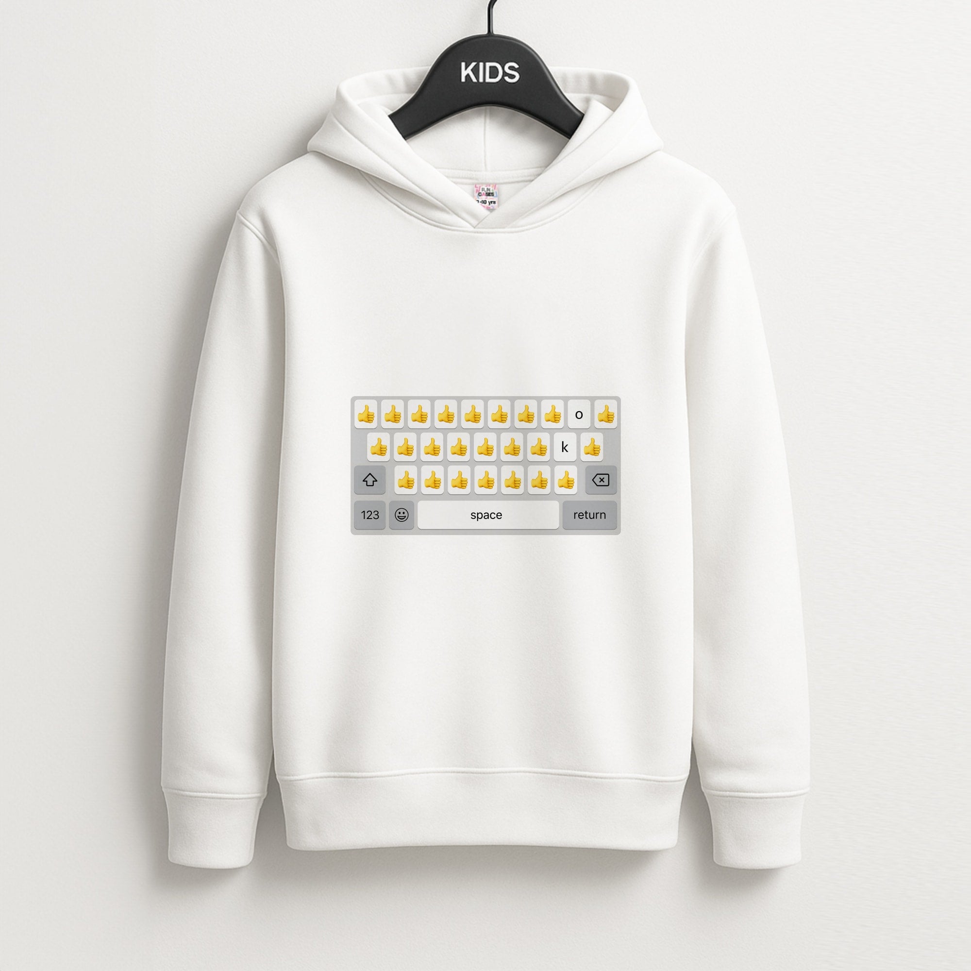 Dad's Keyboard - Father's Day Kids Hoodie