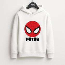 SpiderMan - Personalised Superhero Comic Unisex Kids Hoodie