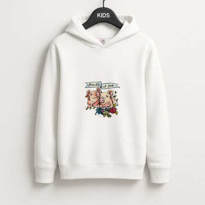 Friends Not Food - Vegan Unisex Kids Hoodie