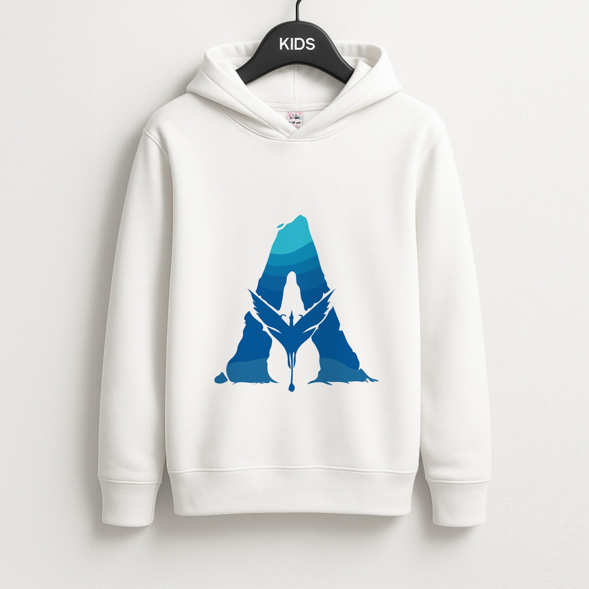 Alien World Logo Unisex Kids Hoodie