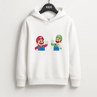 Mario And Luigi Kids Hoodie