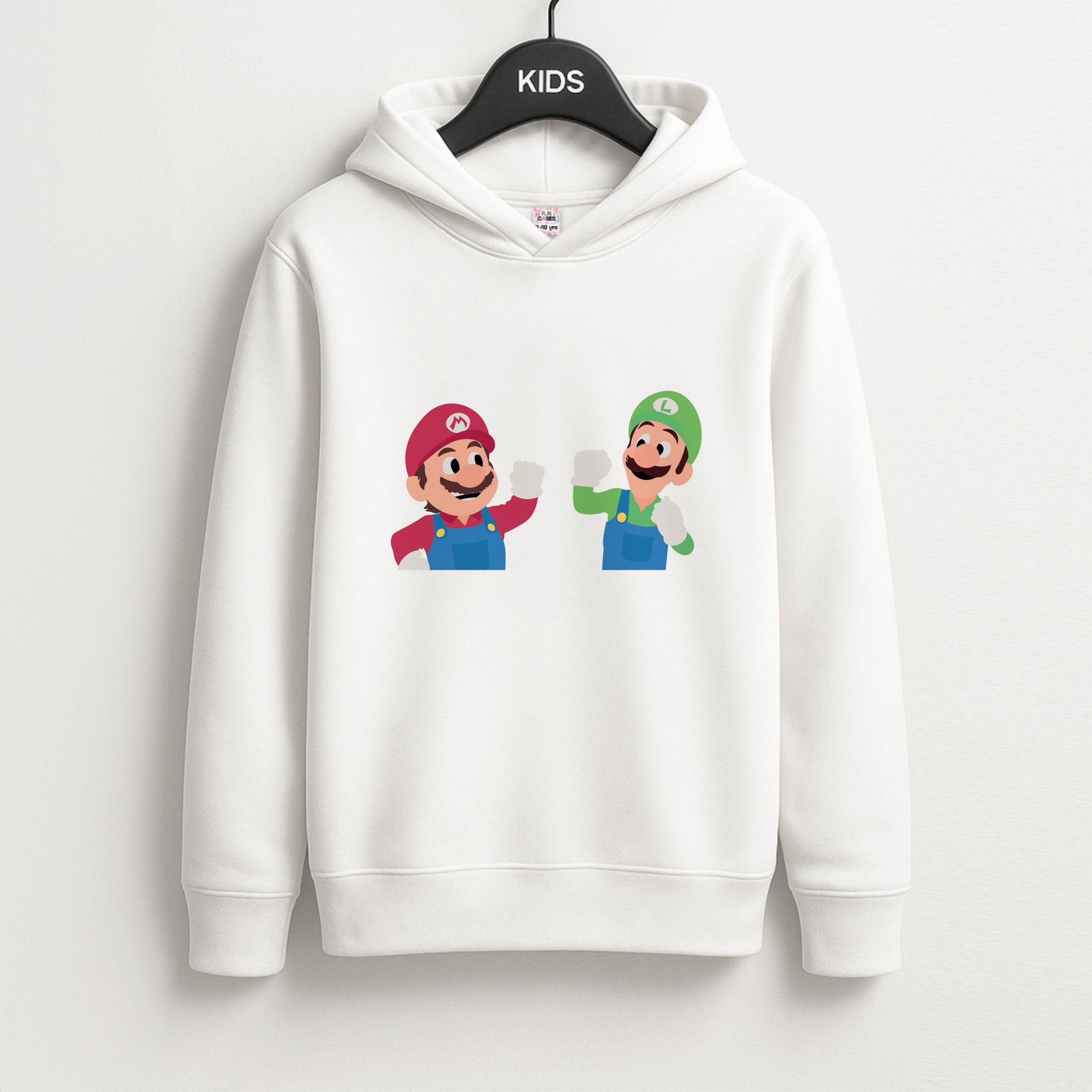 Mario And Luigi Kids Hoodie