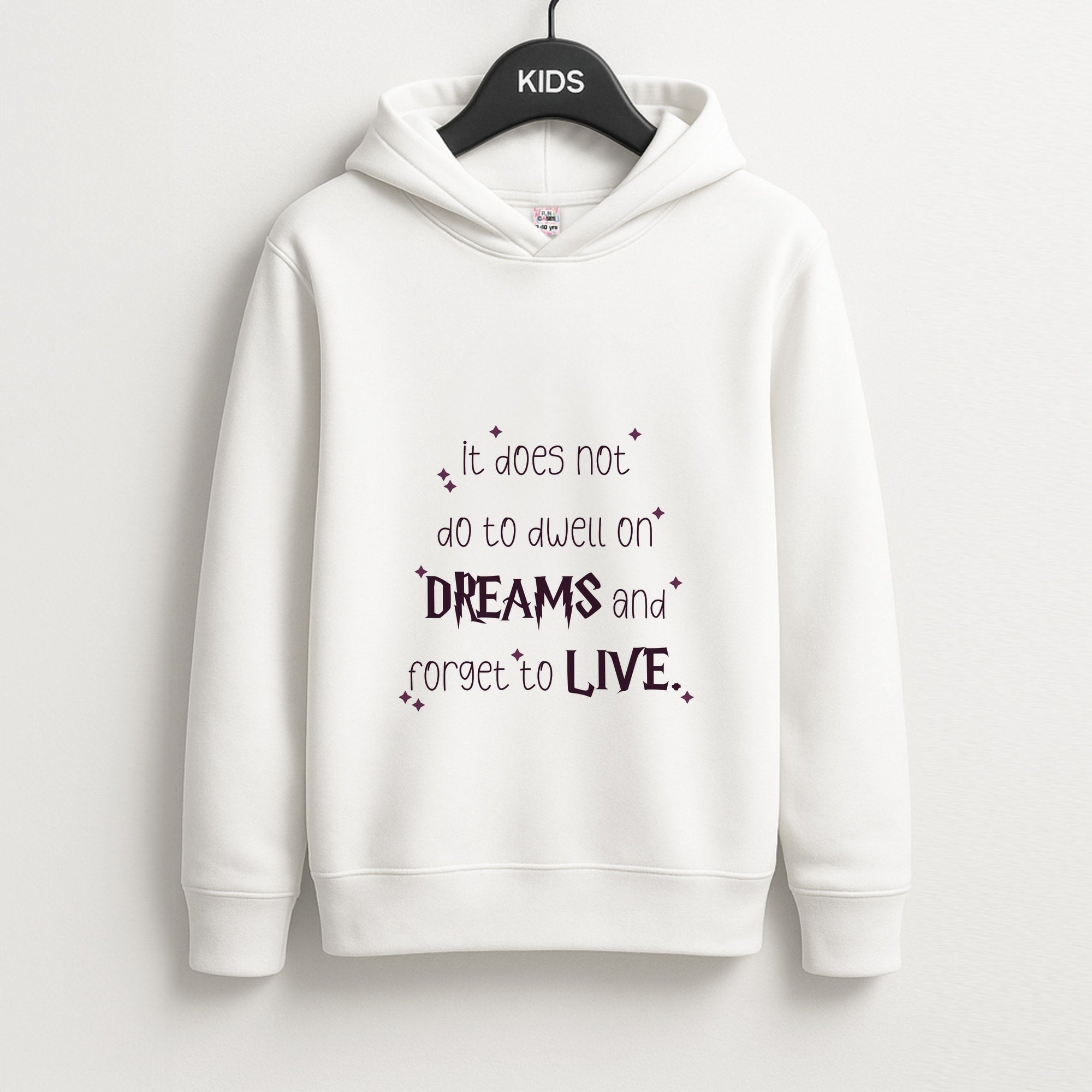 It Does Not To Dwell Unisex Kids Hoodie