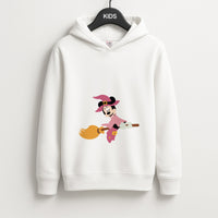 Witch Female Mouse Halloween Kids Hoodie