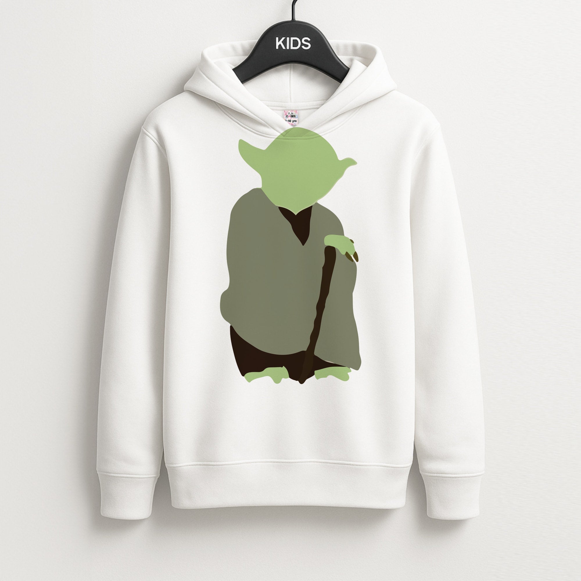 Yoda Faceless Kids Hoodie