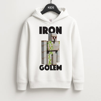 Iron Golem Unisex Kids Hoodie