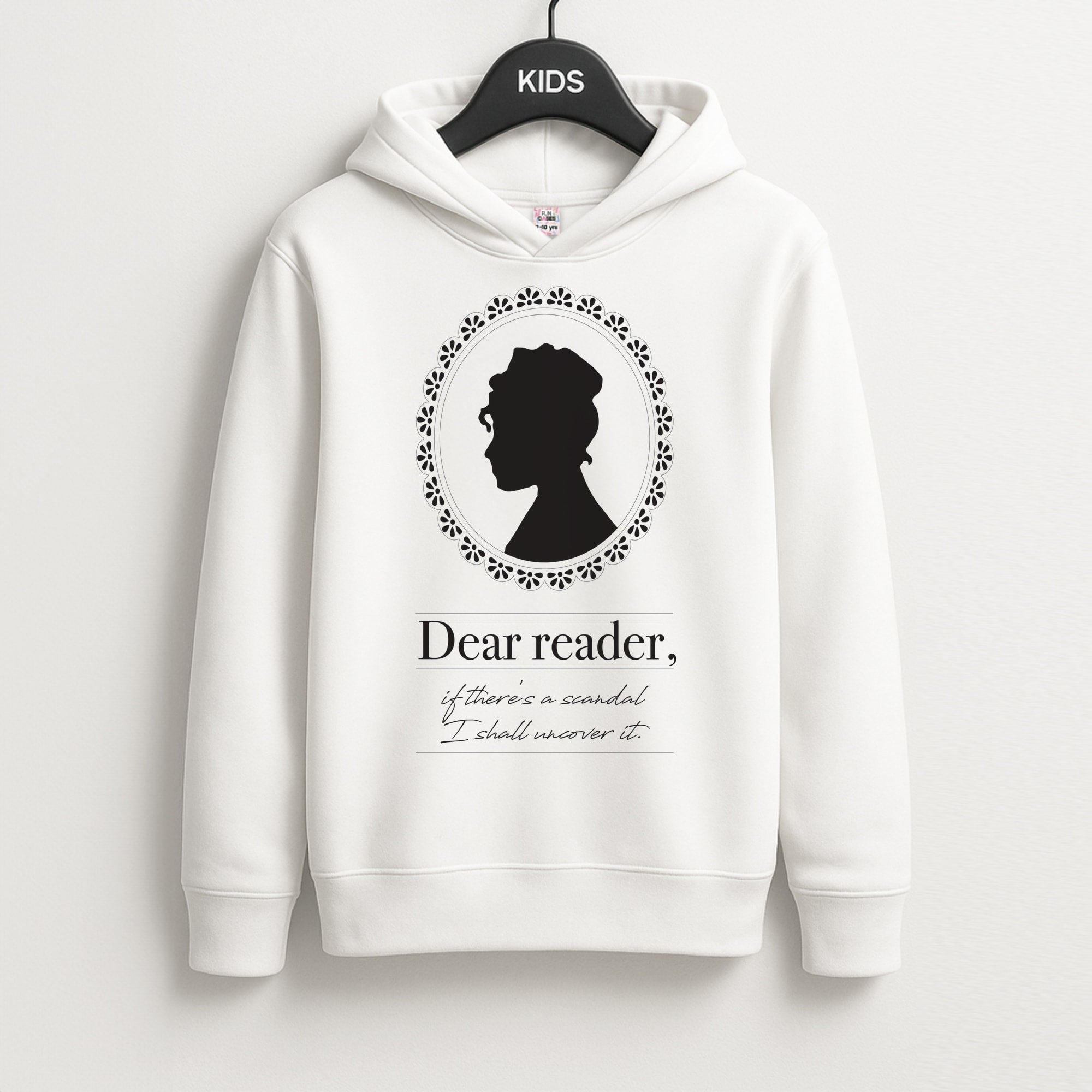 Dear Reader Unisex Kids Hoodie