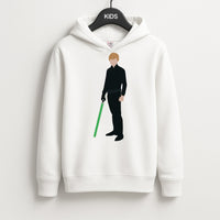 Skywalker Green Lightsaber Kids Hoodie