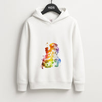 Watercolour Beauty Fairytale Kids Hoodie
