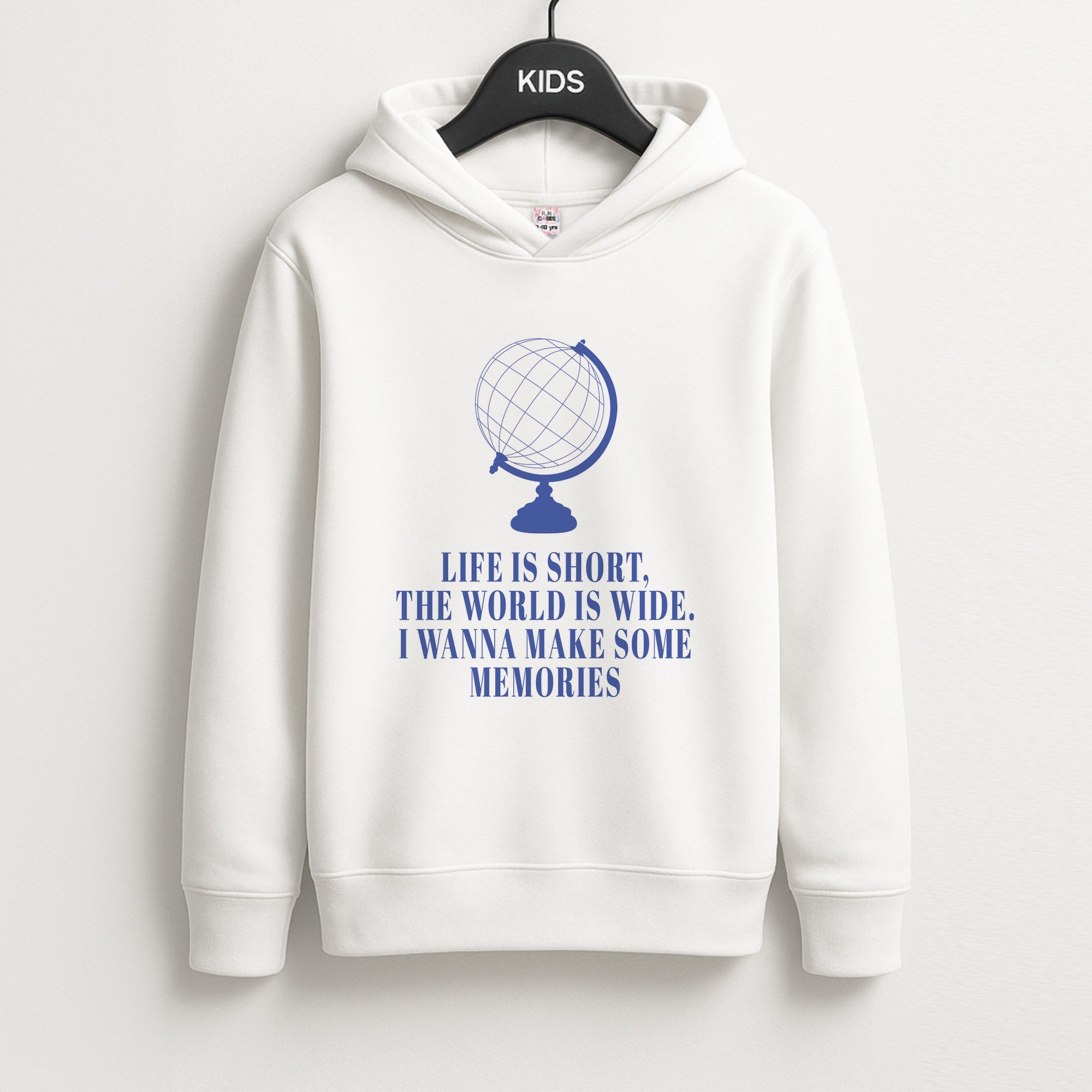 Life Is Short The World Is Wide - Mamma Mia Kids Hoodie