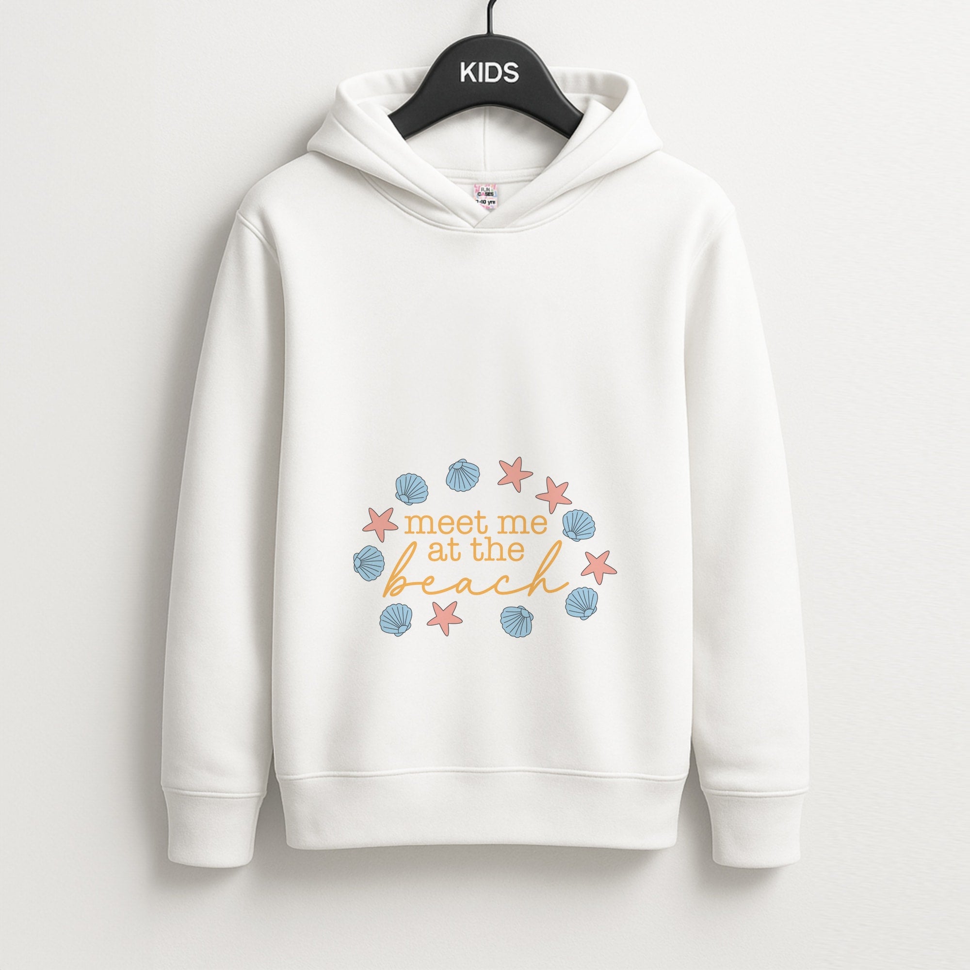 Meet Me At The Beach - Summer Unisex Kids Hoodie