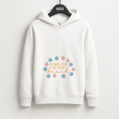 Meet Me At The Beach - Summer Unisex Kids Hoodie