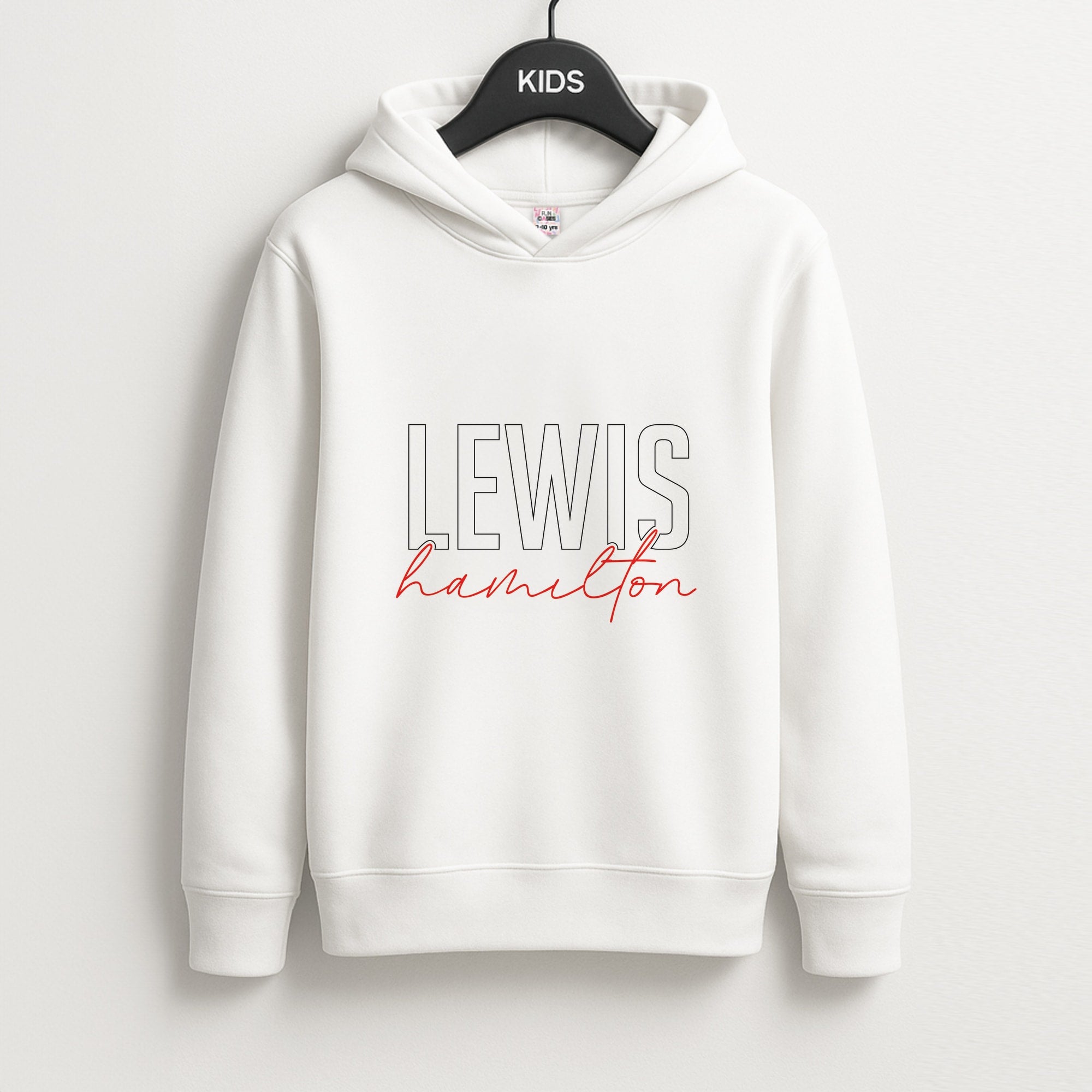 Racer Stripes Hamilton Unisex Kids Hoodie