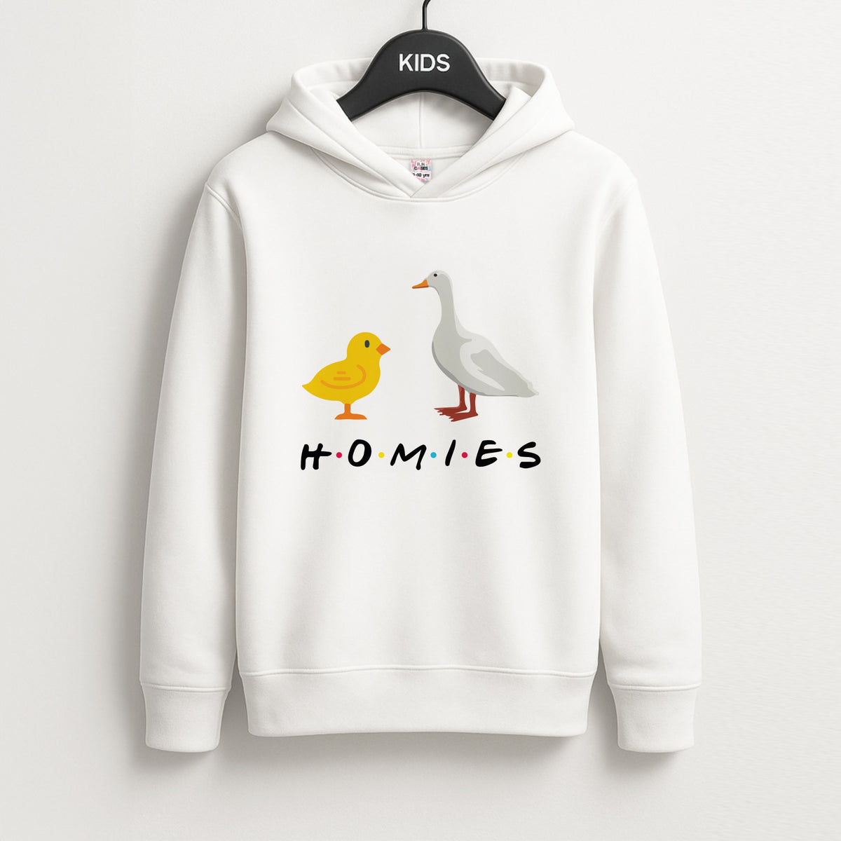 Homies Chick And Duck Kids Hoodie