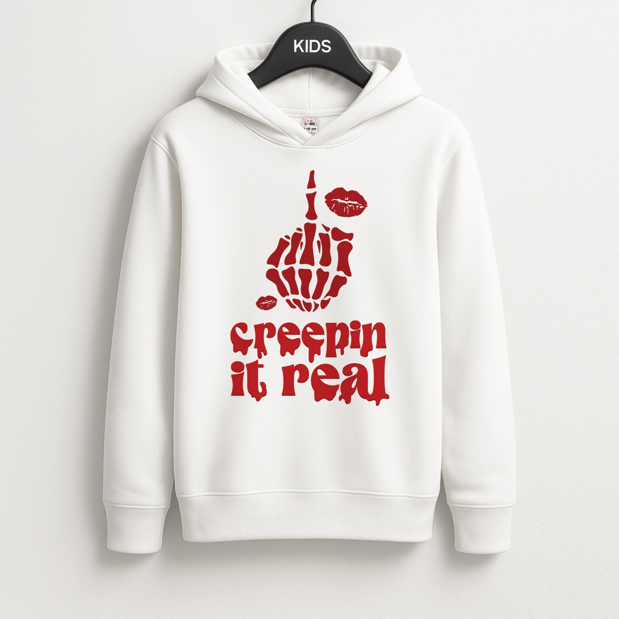 Creepin It Real Kids Hoodie