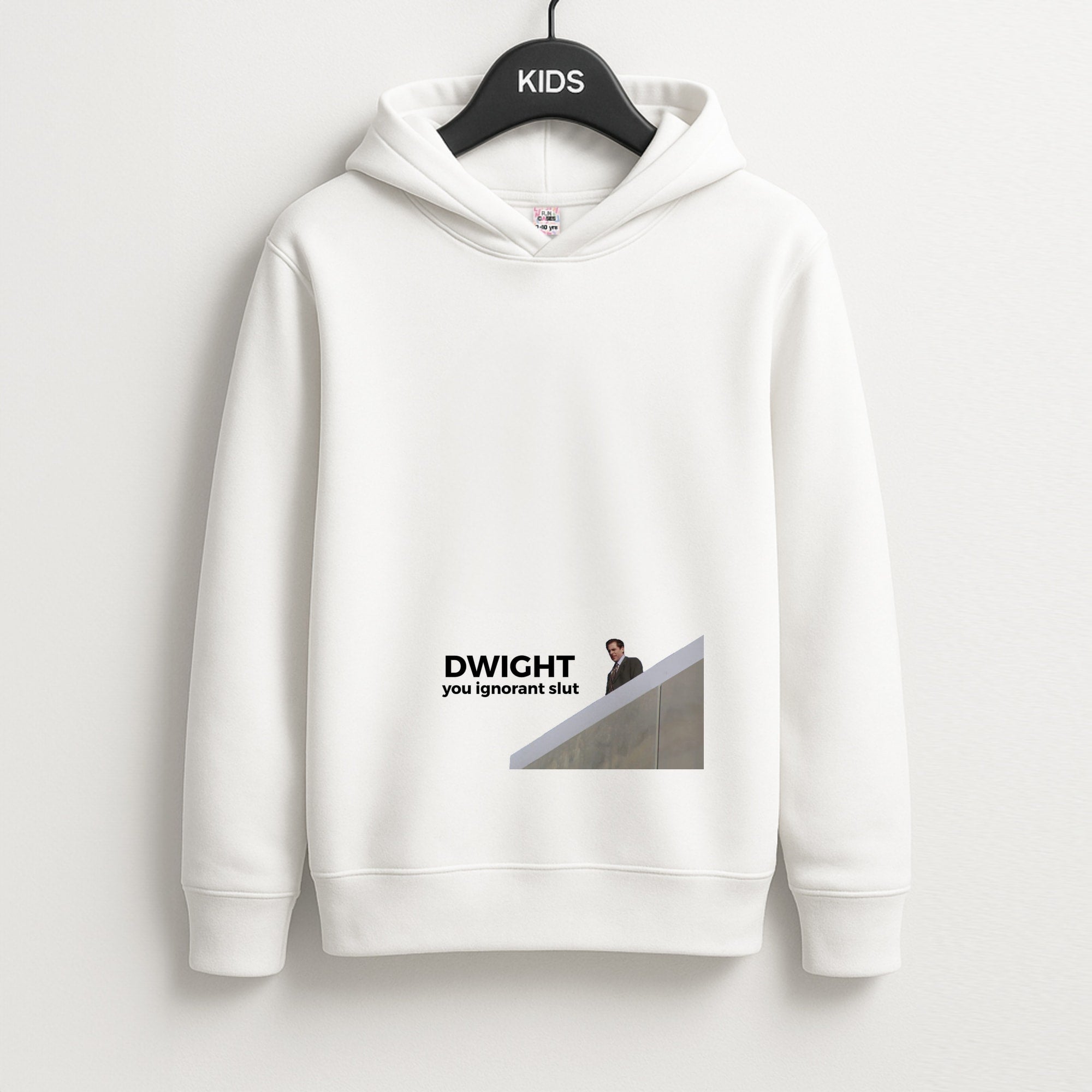 Dwight, You Ignorant Slut Unisex Kids Hoodie