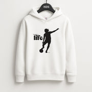 Football Is Life Kids Hoodie 1