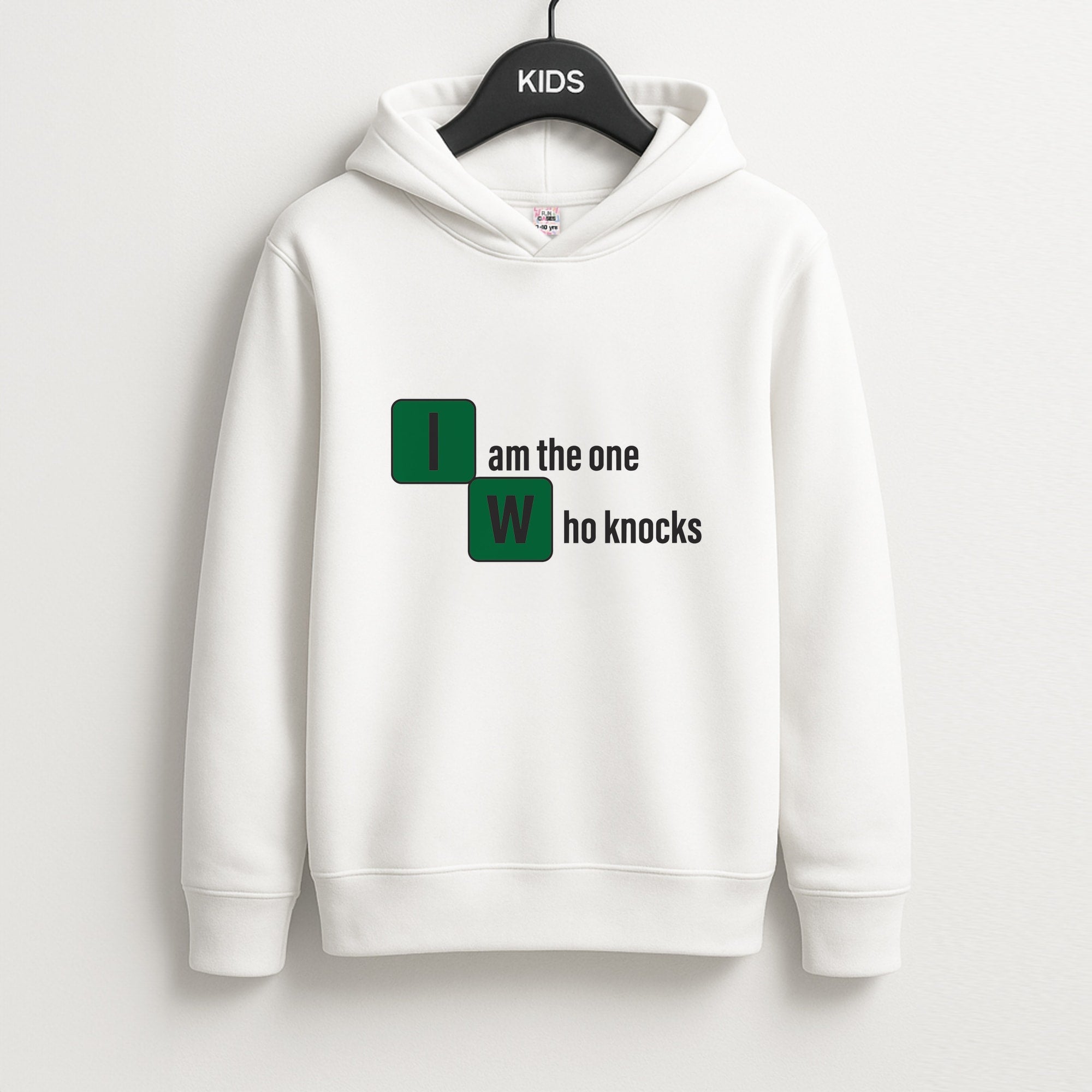 I Am The One Who Knocks Kids Hoodie