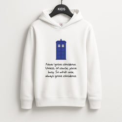Never Ignore Coincidence Unisex Kids Hoodie