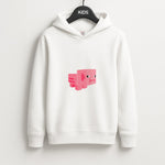 Mining Pig Unisex Kids Hoodie