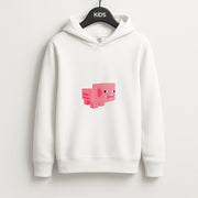 Mining Pig Kids Hoodie 1