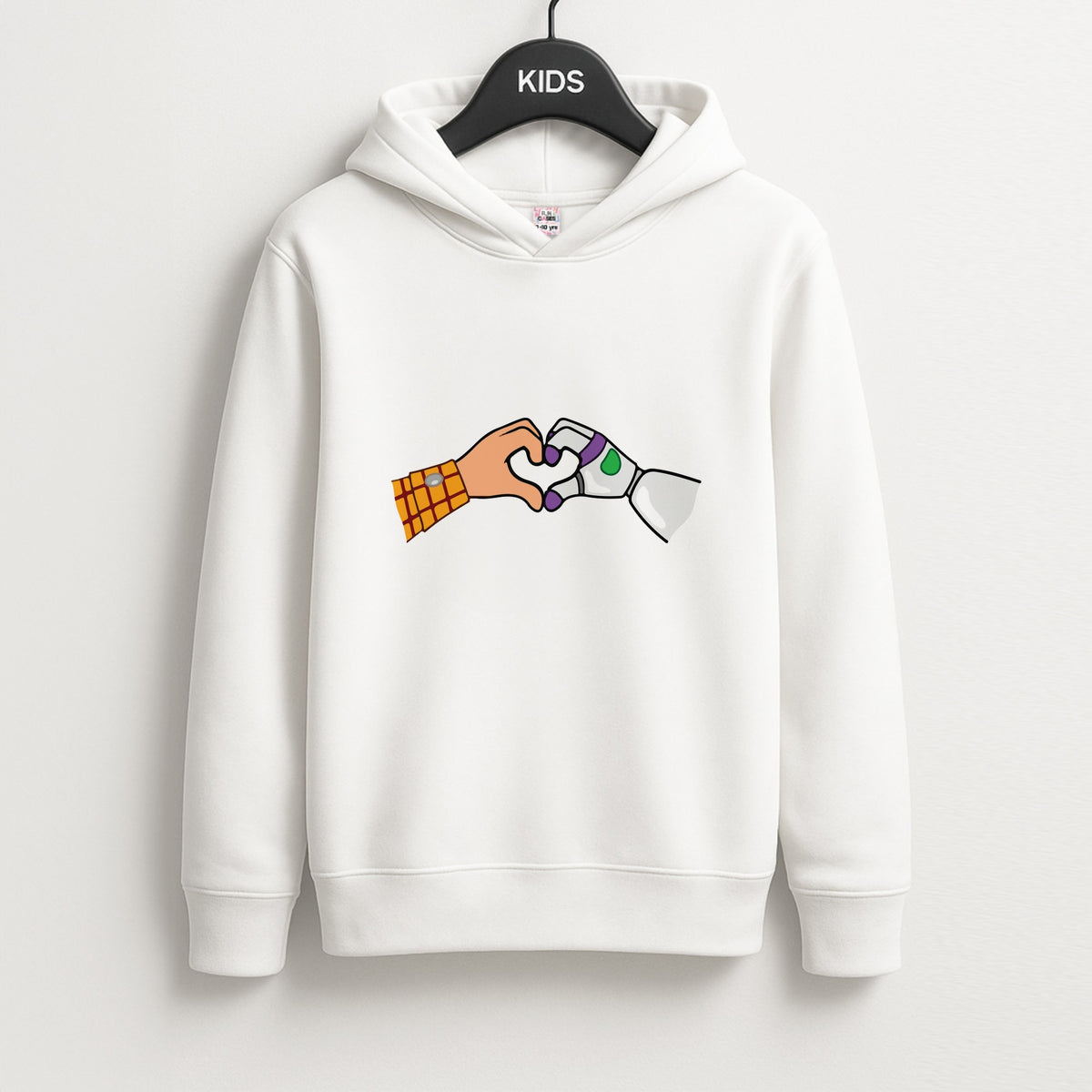 Woody And Buzz Love Kids Hoodie