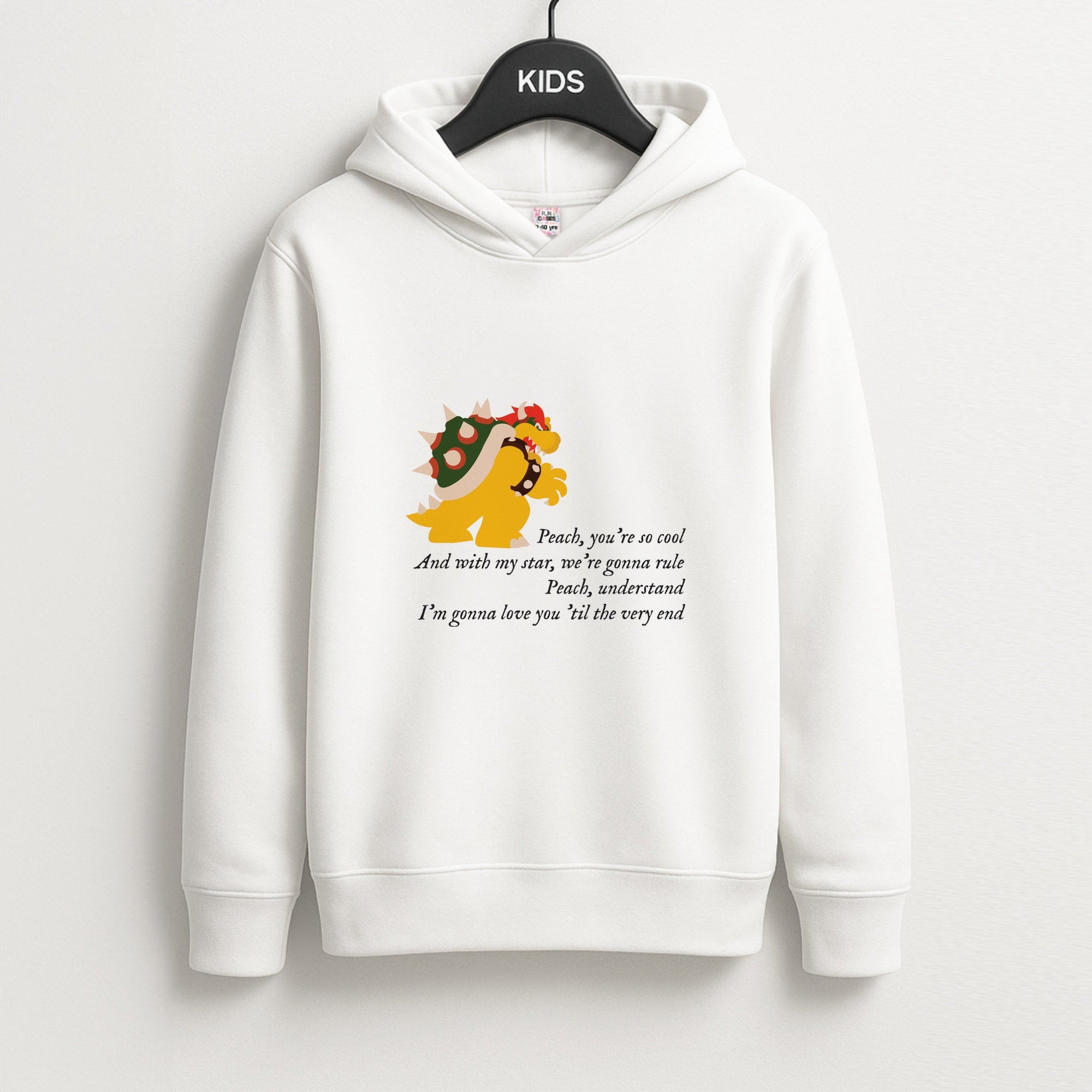 Peach, You're So Cool Kids Hoodie