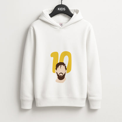 Number 10 - Messi Unisex Kids Hoodie