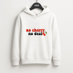 No Cherry No Deal Kids Hoodie