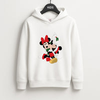 Mistletoe Fairytale Mice - Christmas Kids Hoodie