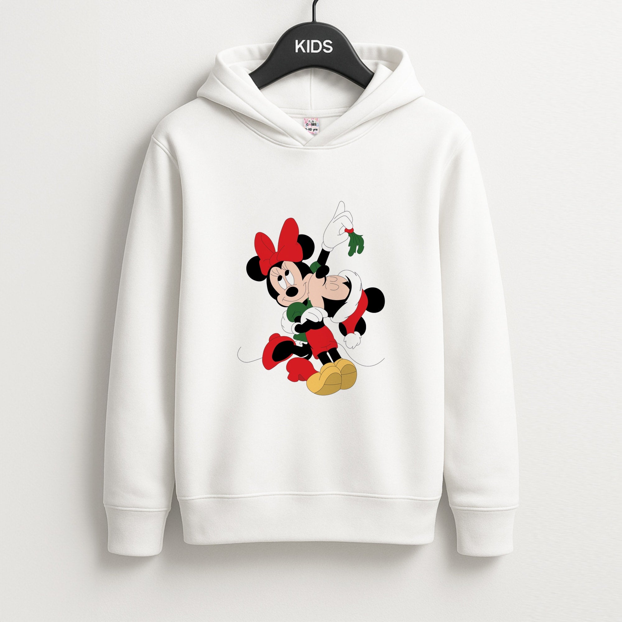 Mistletoe Fairytale Mice - Christmas Unisex Kids Hoodie