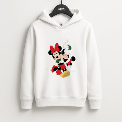 Mistletoe Fairytale Mice - Christmas Unisex Kids Hoodie
