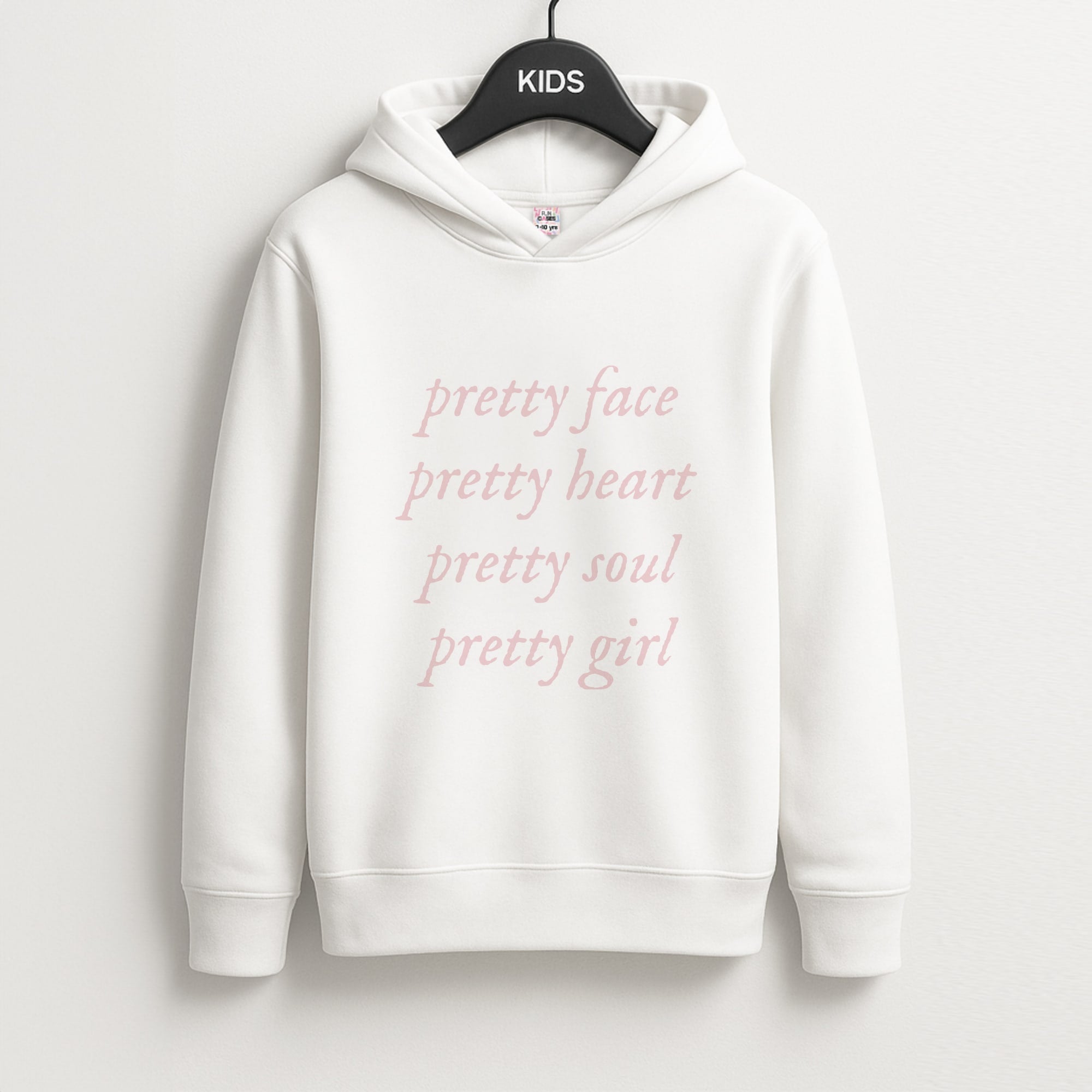 Pretty Girl - Clean Girl Aesthetic Unisex Kids Hoodie