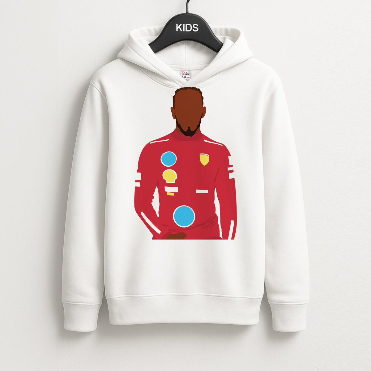 Hamilton In Red Kids Hoodie