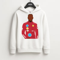 Hamilton In Red Kids Hoodie