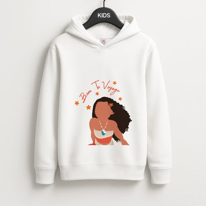 Born To Voyage Unisex Kids Hoodie
