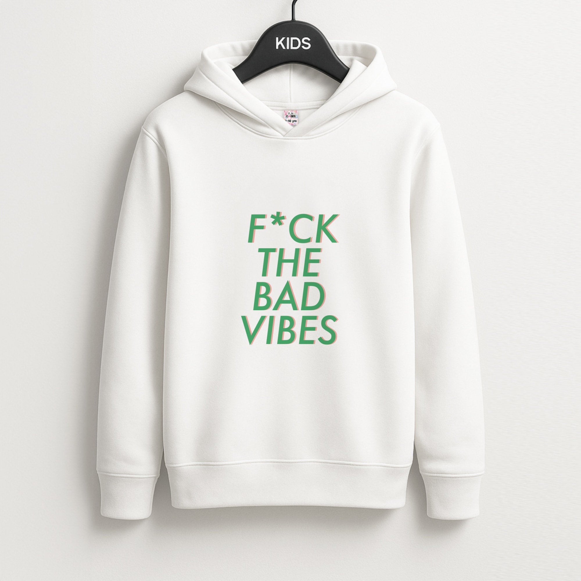 The Bad Vibes - Sassy Quotes Kids Hoodie