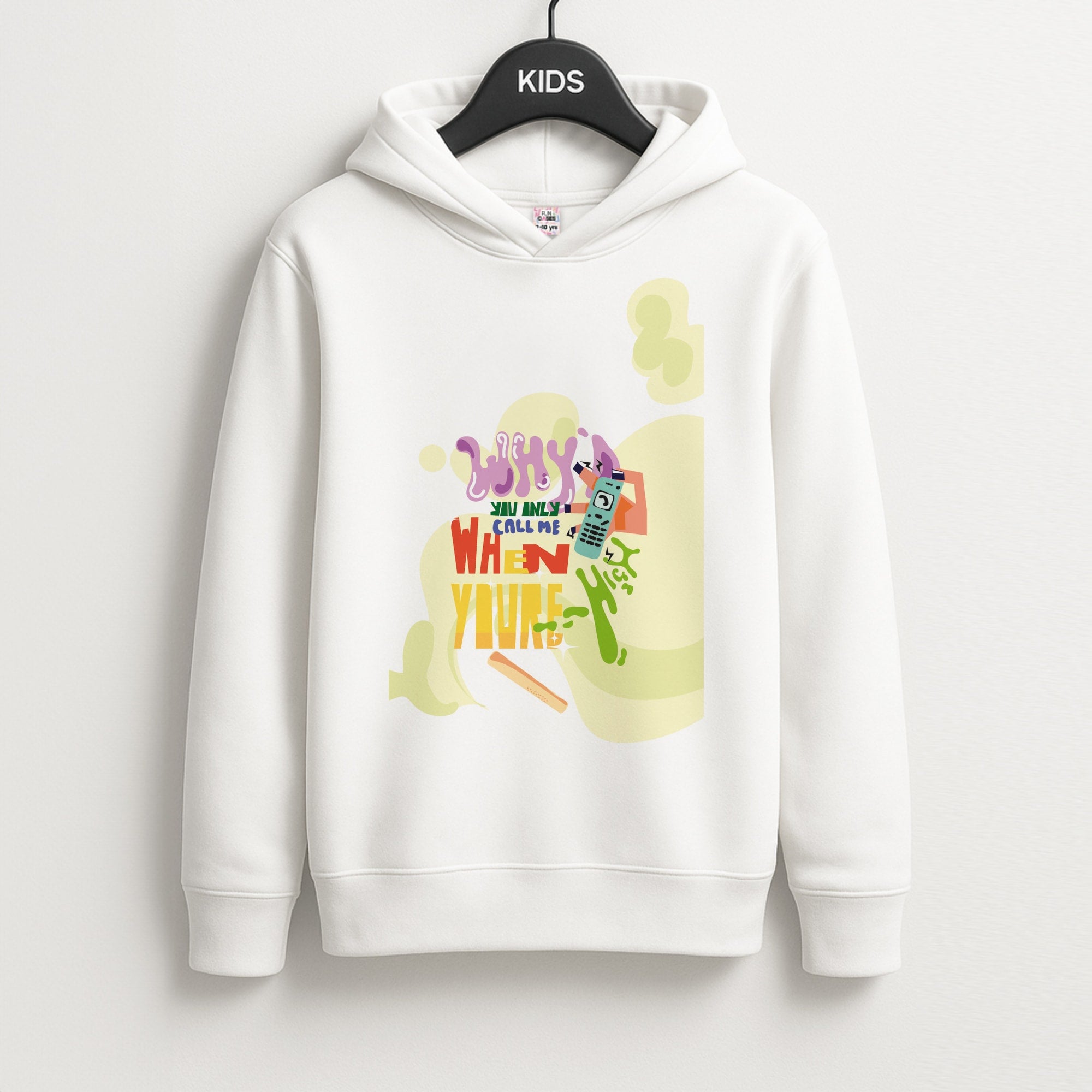 Why'd you only call me when you're high - Arctic Monkeys Kids Hoodie