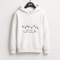 Fairy Lights - Personalised Stranger Unisex Kids Hoodie