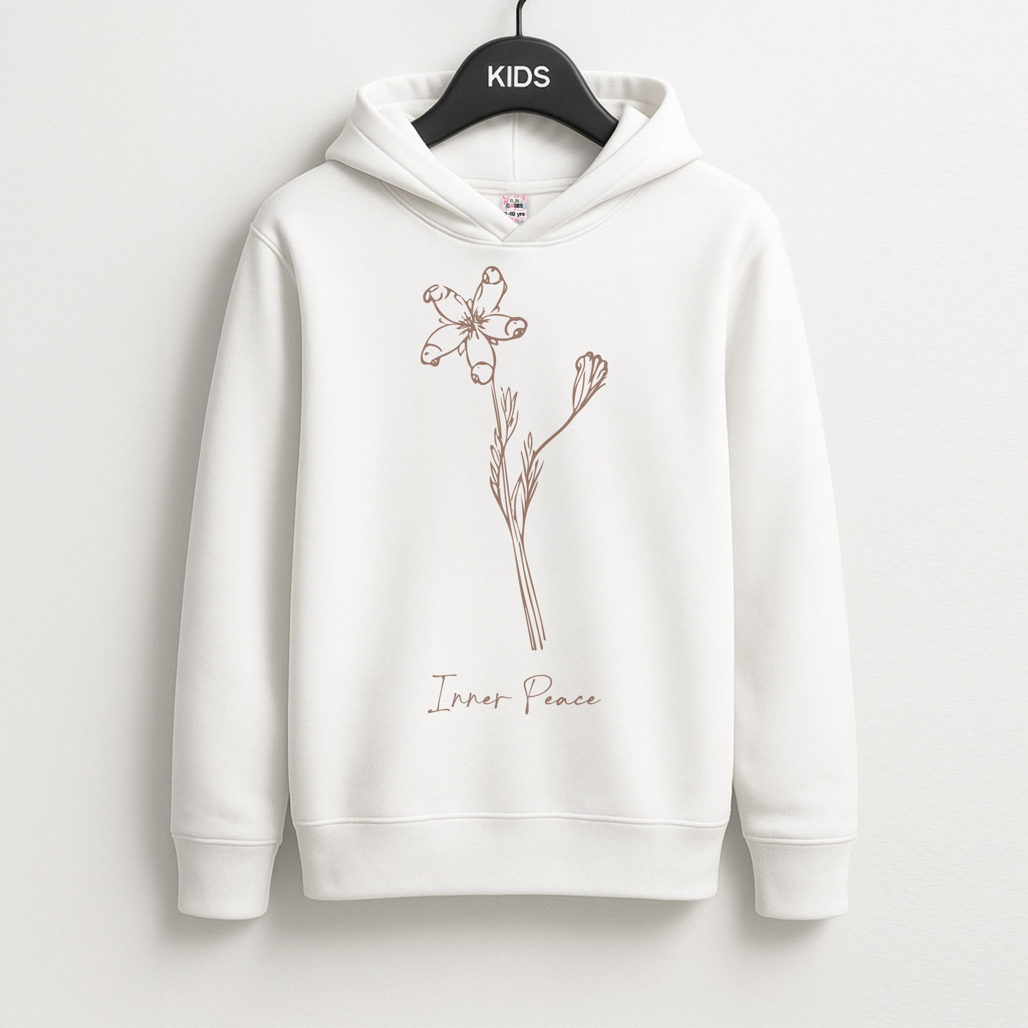 Inner Peace  Unisex Kids Hoodie