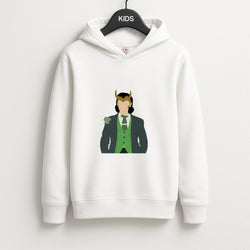 With Horns Unisex Kids Hoodie