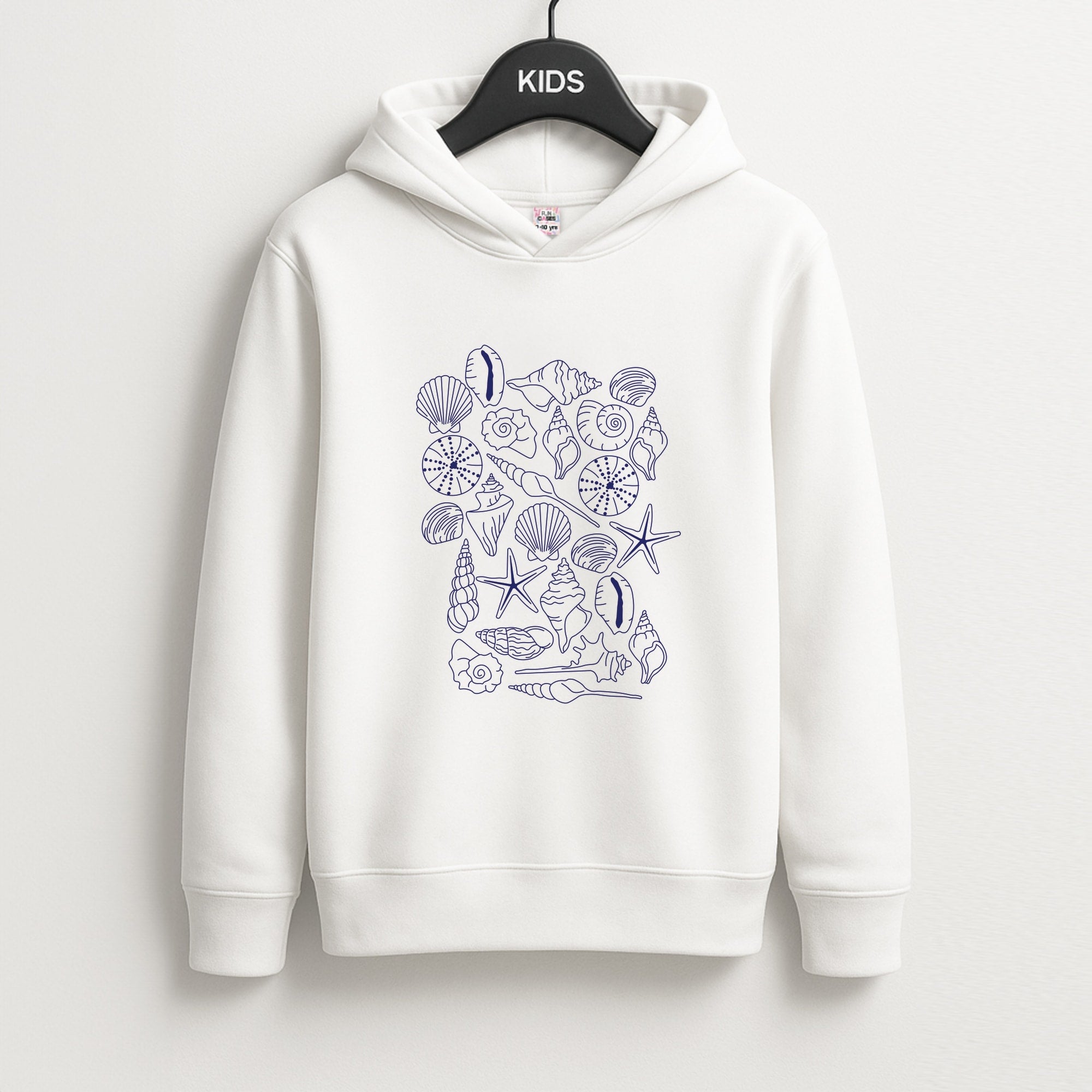 Sea Shells - Clean Girl Aesthetic Unisex Kids Hoodie