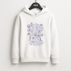 Sea Shells - Clean Girl Aesthetic Unisex Kids Hoodie