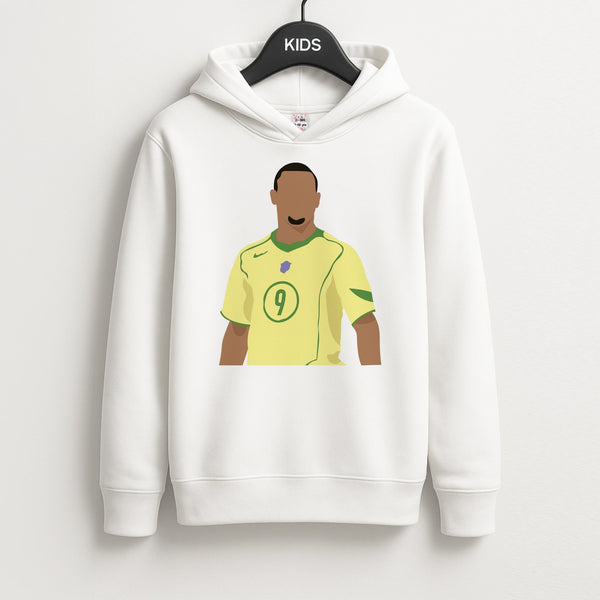 R9 Ronaldo - Football Kids Hoodie
