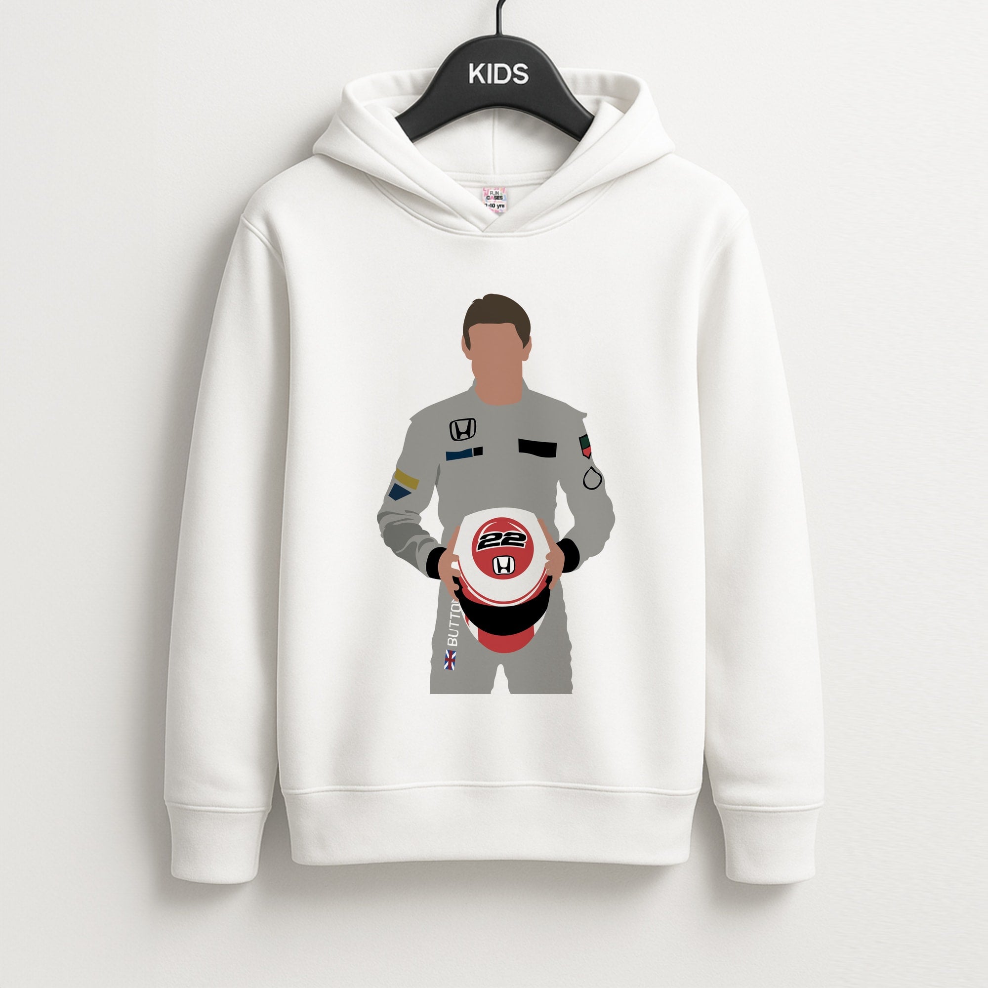 Button - F1 Kids Hoodie
